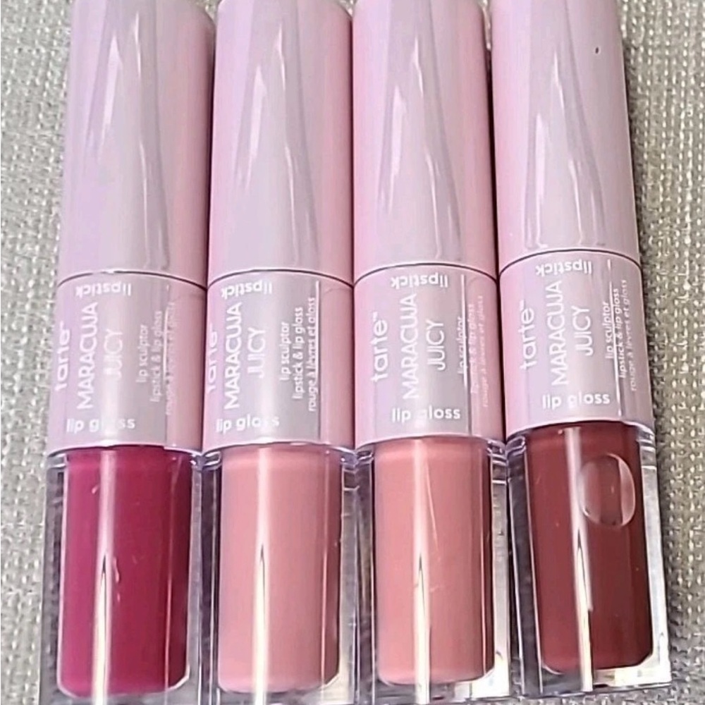 TARTE MARACUJA JUICY LIP SCULPTORS Moisturizing Gloss & Lipsticks F/S